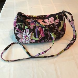Vera Bradley Frannie Crossbody purse purple punch